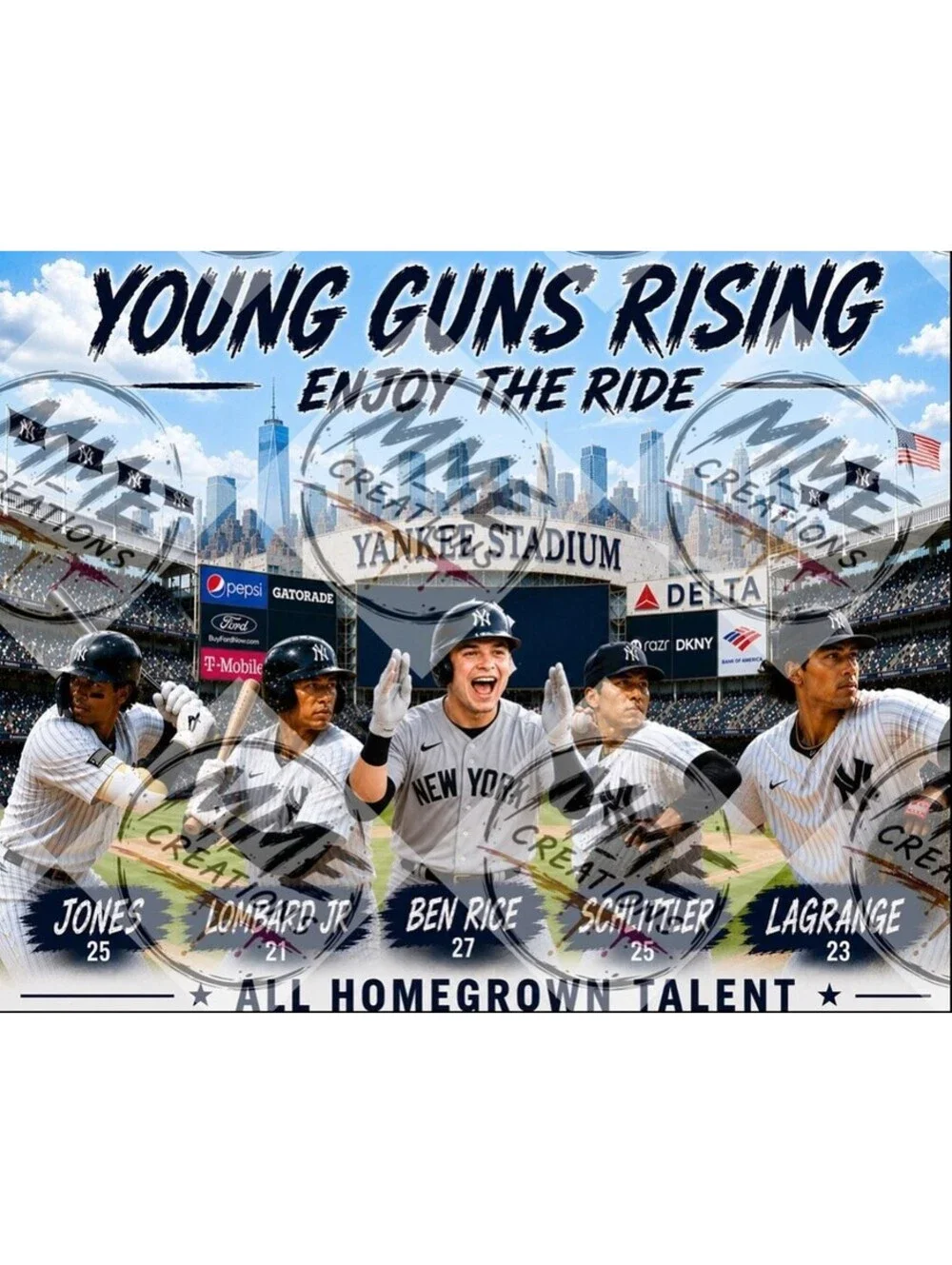 4220 Young Guns Rising EnjoyThe Ride Jones/Lombard/Schlittler/Lagrange